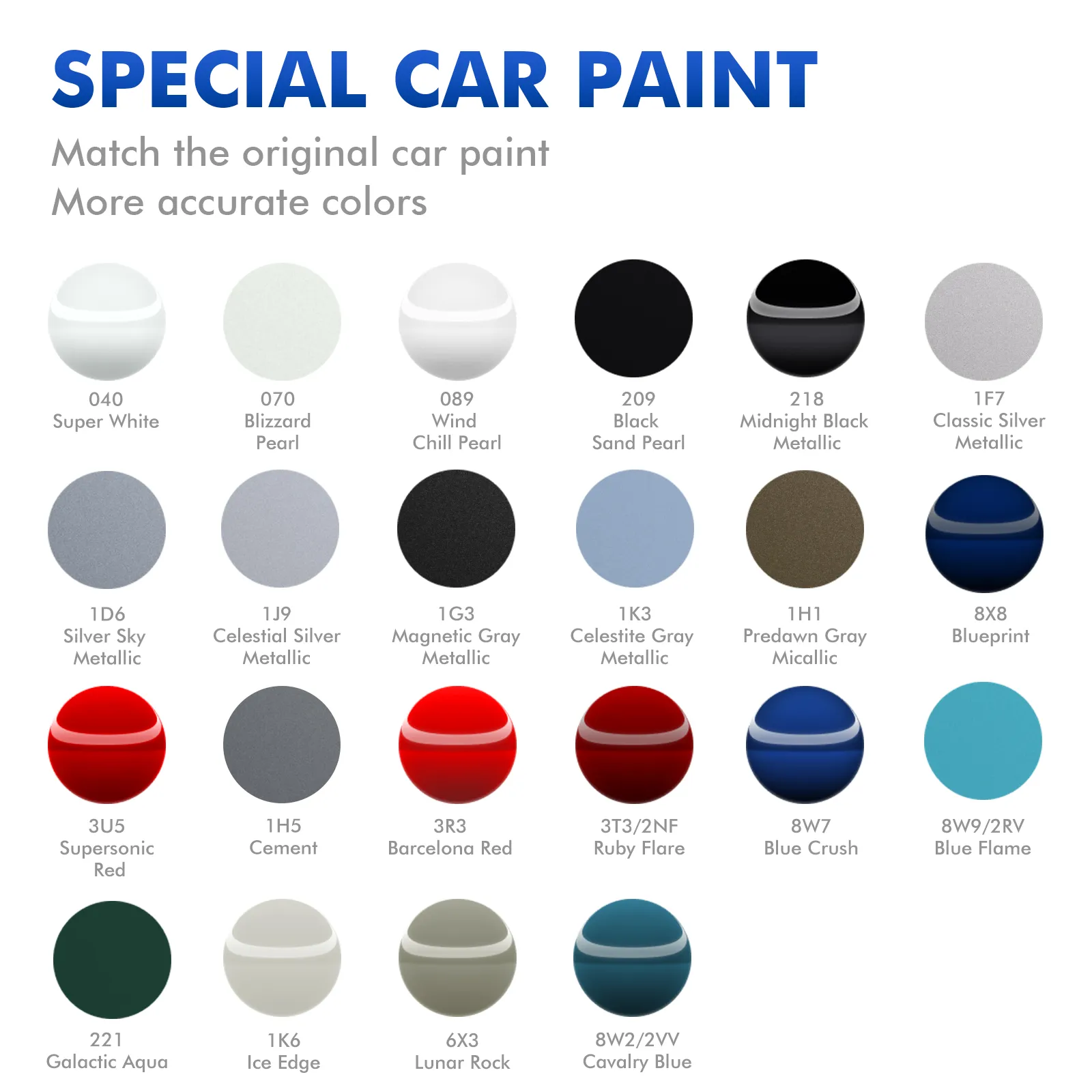 Toyota car touch-up paint main image showing DIY scratch repair kit, realistic lighting, automotive setting