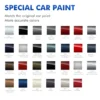 Buick Touch Up Paint Kit Color Chart showing all available OEM paint options for accurate touch up