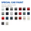 Cadillac touch up paint color chart showing all OEM paint options for scratch repair